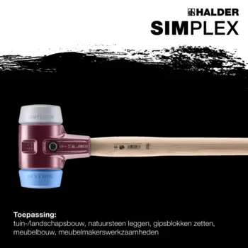                                             SIM­PLEX voor­ha­mers TPE-soft / TPE-mid; met gietijzeren behuizing en hickory steel
 IM0016497 Foto ArtGrp Zusatz nl
