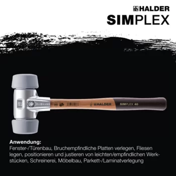                                             Młot­ki SIM­PLEX, 50:40 TPE-średni; z aluminiową obudową i wysokiej jakości drewnianym uchwytem
 IM0016787 Foto ArtGrp Zusatz pl
