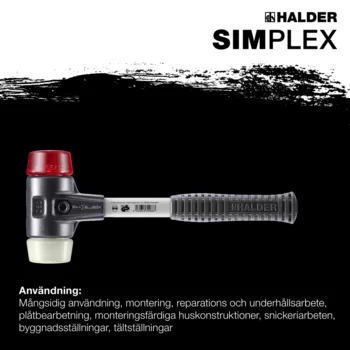                                             SIMPLEX mjuka hammare Plast / nylon; med förstärkt gjutjärnshus och glasfiberskaft
 IM0017149 Foto ArtGrp Zusatz se
