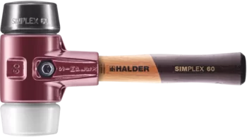                                             SIMPLEX soft-face mallet Rubber composition / superplastic; with cast iron housing and high-quality wooden handle
 IM0017558 Foto
