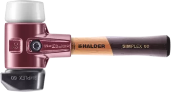                                             SIMPLEX soft-face mallet Rubber composition, with "Stand-Up" / Superplastic; with cast iron housing and high-quality wooden handle
 IM0017559 Foto
