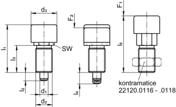                                             Zajišťovací kolíky with locking mechanism push-lock
 IM0017782 Zeichnung cz
