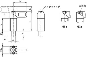                                             インデックス・ボルト 外周ネジ無し 溶接可能
 IM0017750 Zeichnung jp
