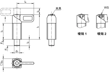                                             分割螺栓 無螺紋， 有焊接
 IM0017742 Zeichnung tw
